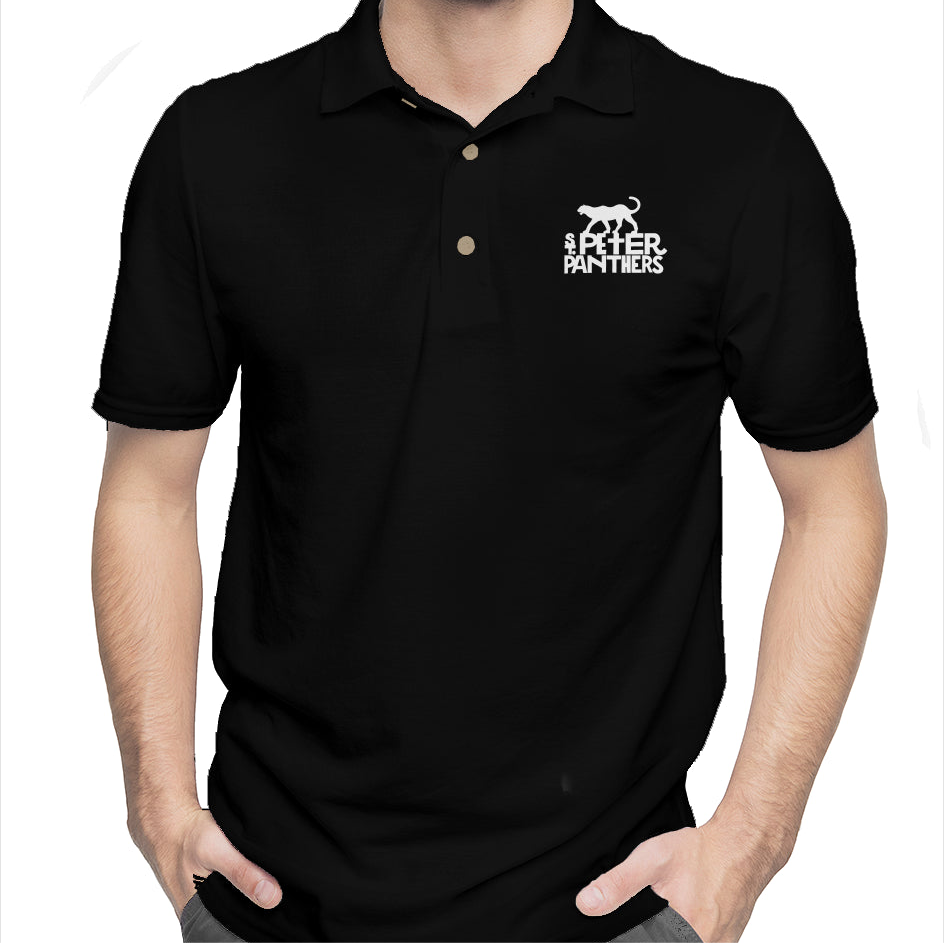 Staff Cotton Panther Graphic Polo