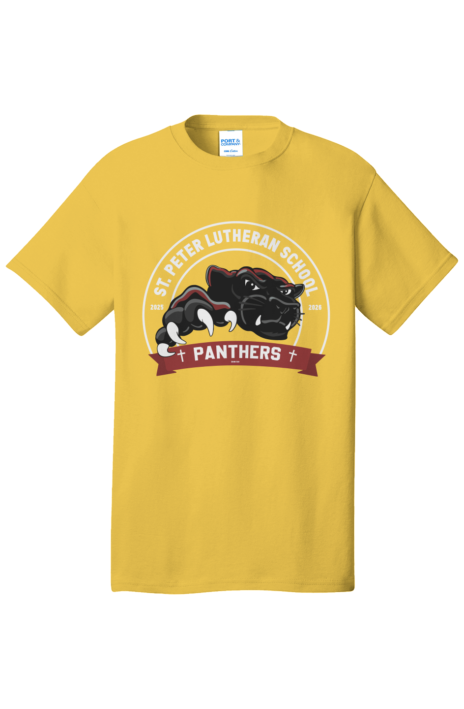 6th Grade Adult Size Spirit Color Shirt