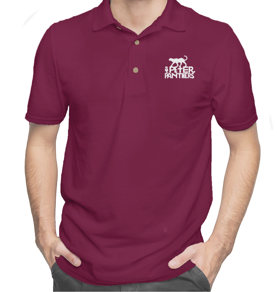 Staff Cotton Panther Graphic Polo