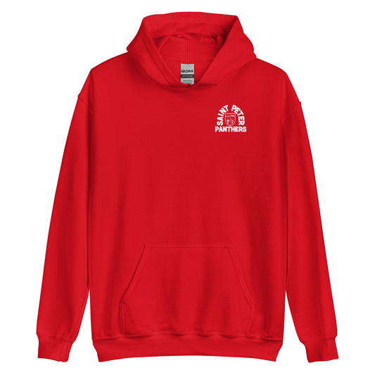 Adult Pullover Hoodie in Red