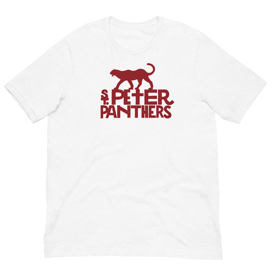 Adult Panther Shirt in White - 25/26