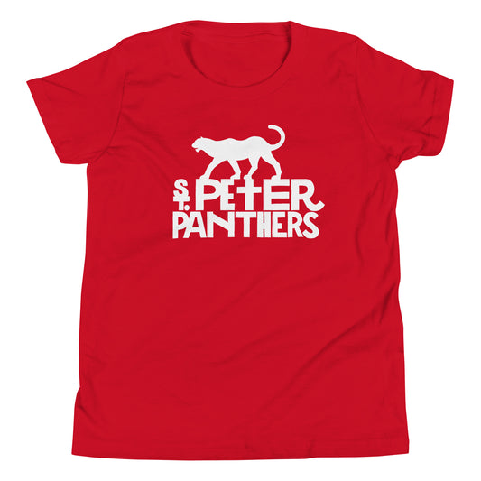 Kids Panther Shirt in Red