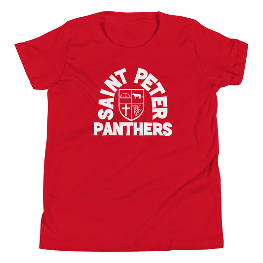 Kids Crest Shirt in Red