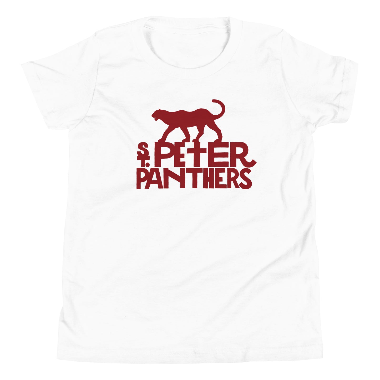 Kids Panther Shirt in White
