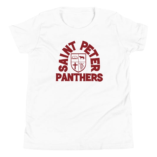 Kids Crest Shirt in White